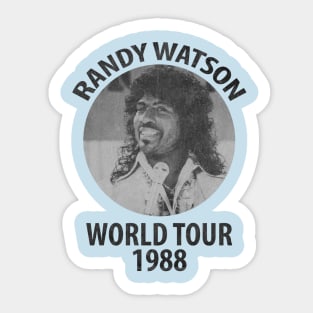 RANDY WATSON TOUR Sticker